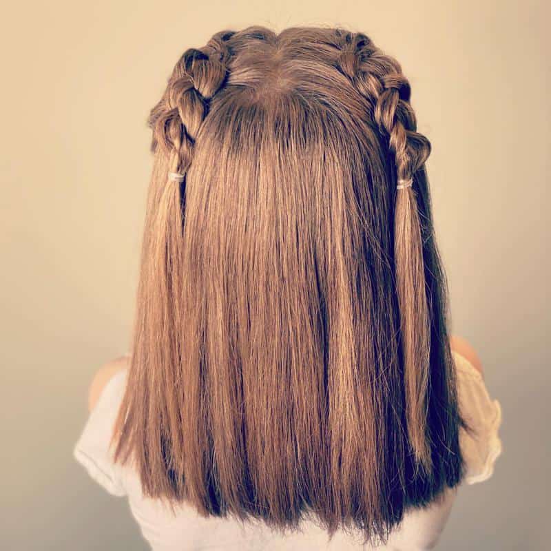 Two braids For Little Girls 2