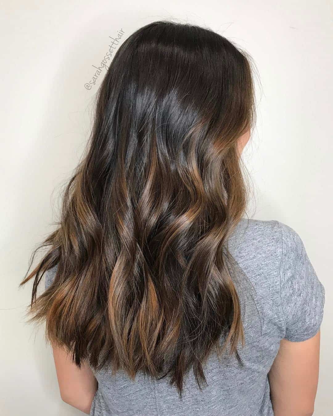 Wavy Look Ombre Hairstyle