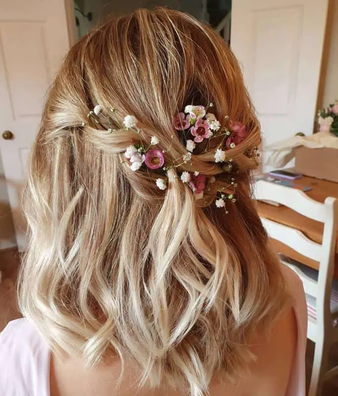 Wedding Half-Up, Half-Down Hairstyles 4