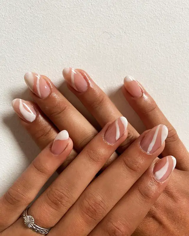 60 Elegant French Tip Nail For A Super Trendy Manicure (2023 Update) 11 White French Nail Design 5