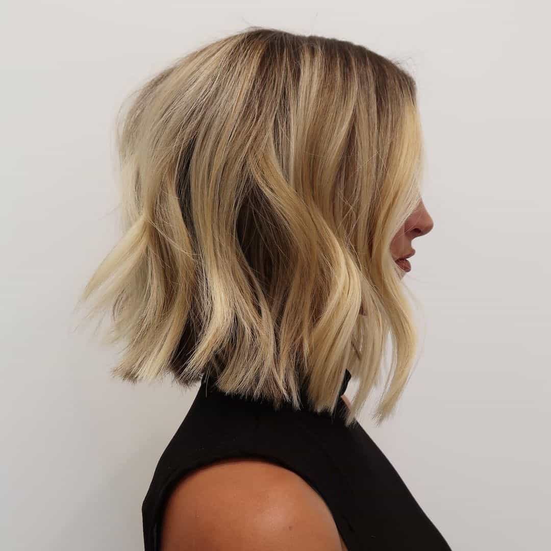 Top 40 Gorgeous Colored Bob Hairstyles (2023 Update) 7 Yellow Blonde Color Bob Hair
