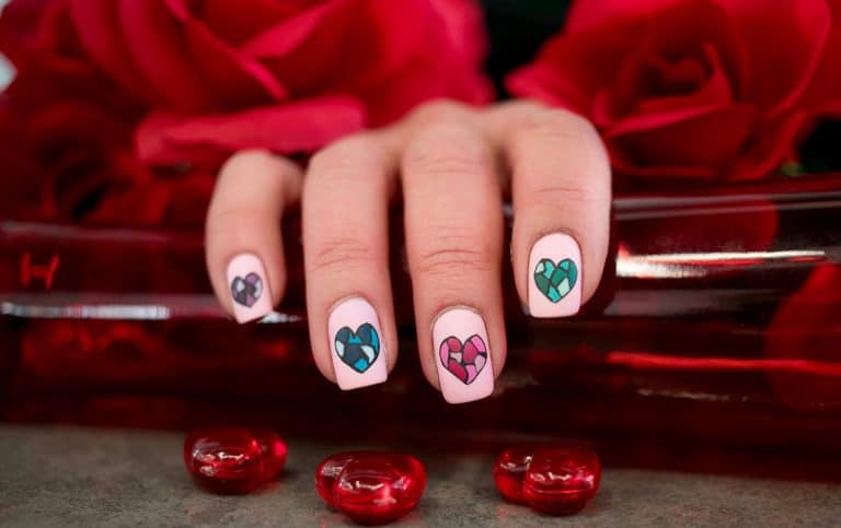 50 Heart Nail Art Ideas That Feeling Romantic