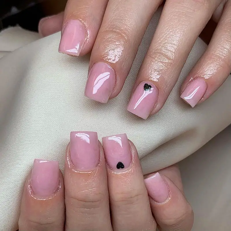 50 Heart Nail Art Ideas That Feeling Romantic 51 Heart Nail Designs For Short Nails