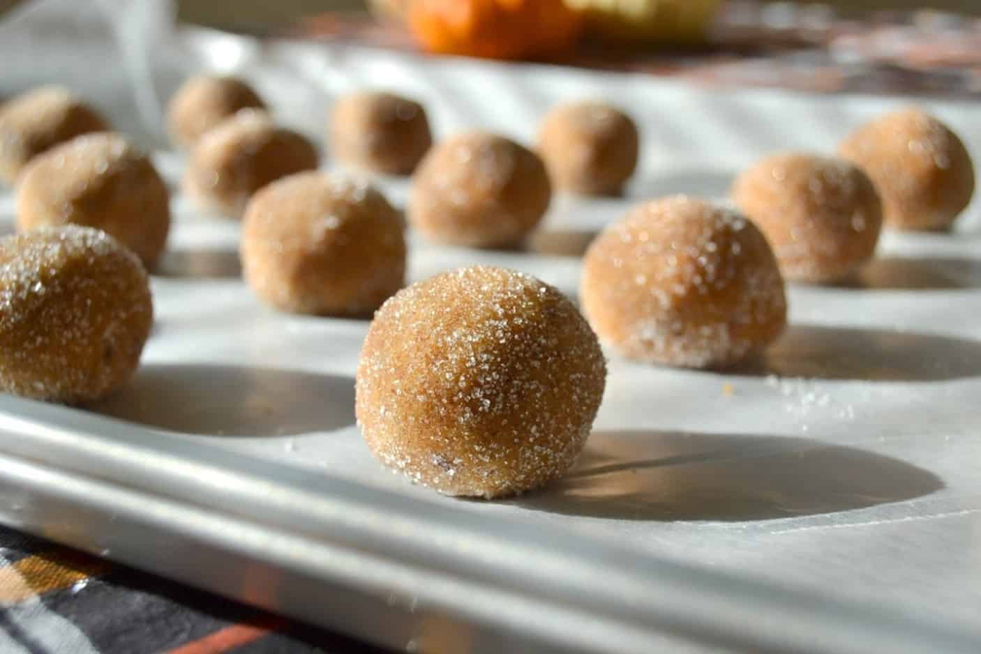 PUMPKIN SPICE RUM BALLS