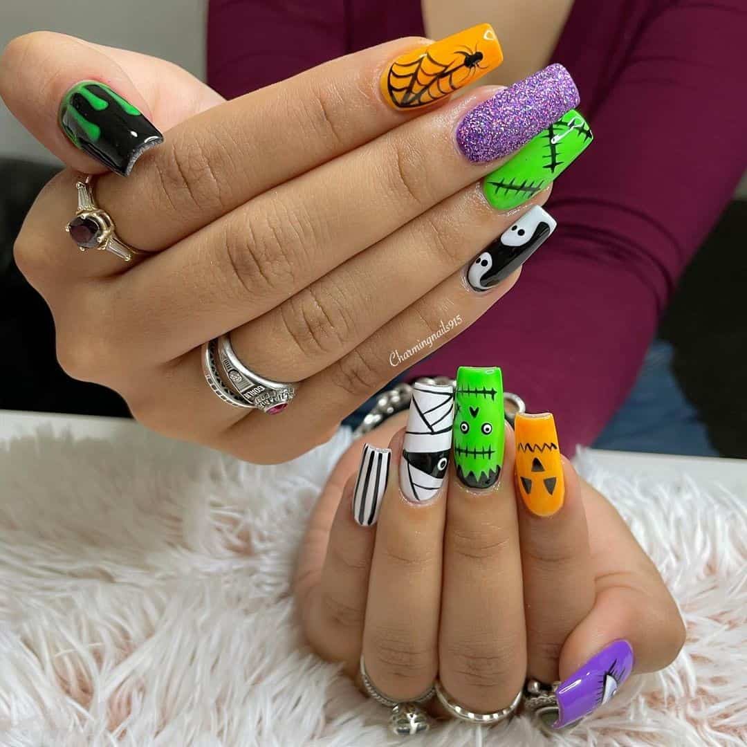 Spooky Halloween Nails