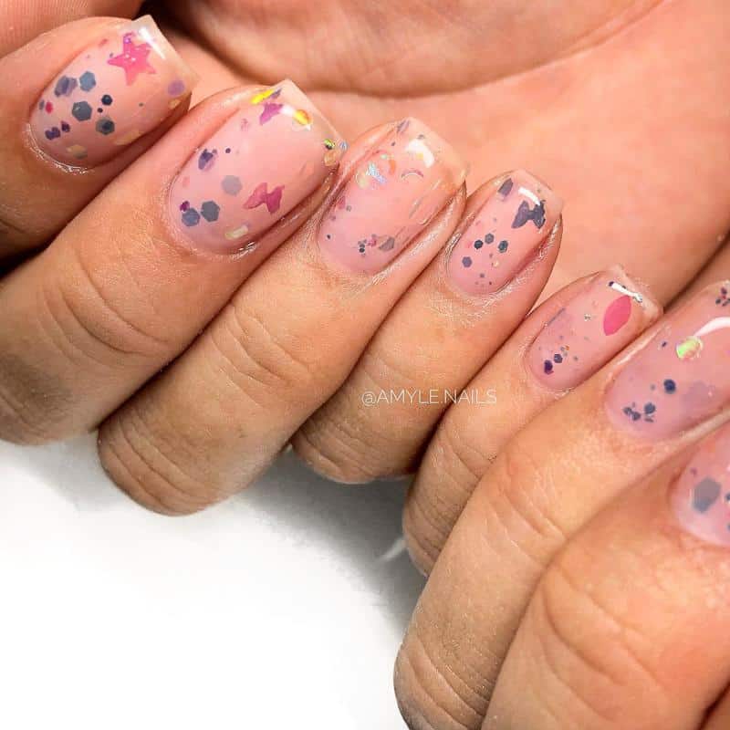 36 Butterfly Nail Designs Ideas That Will Make Your Heart Twinkle 25 Watercolor Butterfly Nails
