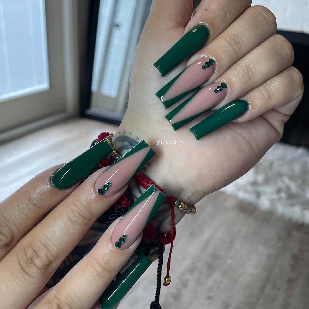 Winter Nails NYE Manicure