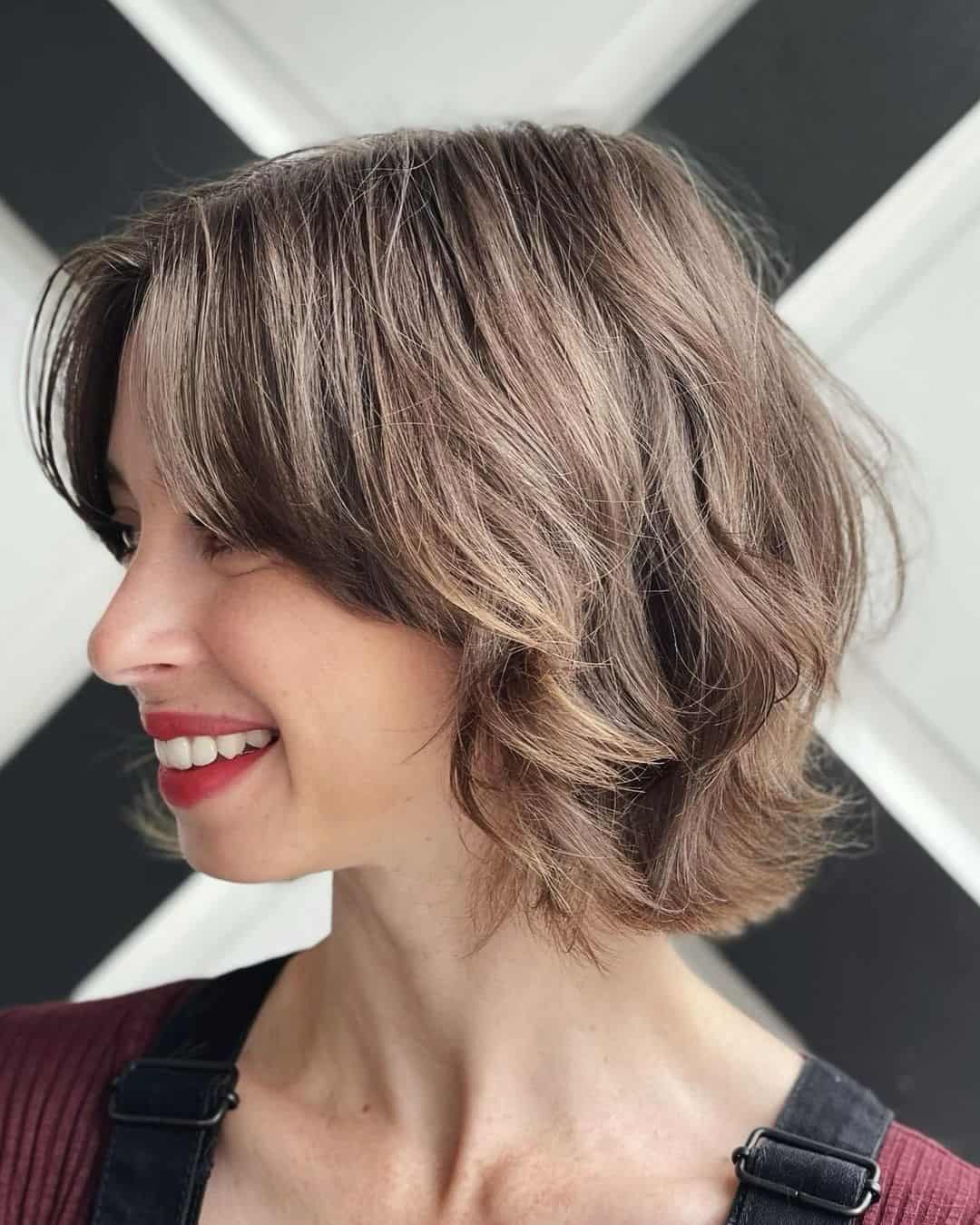 Bob Layered French Bob Haircut