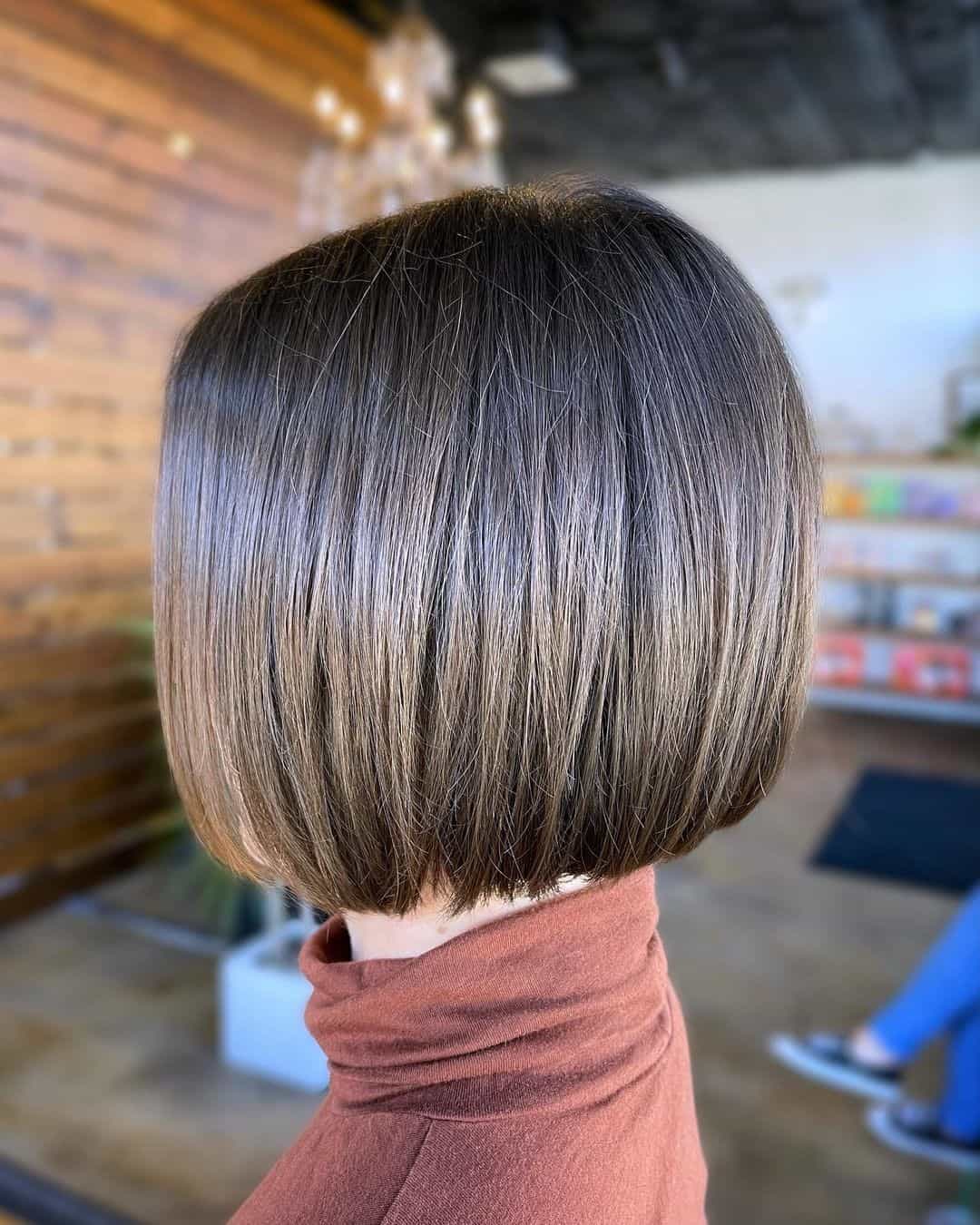 Defined Short French Bob Hair