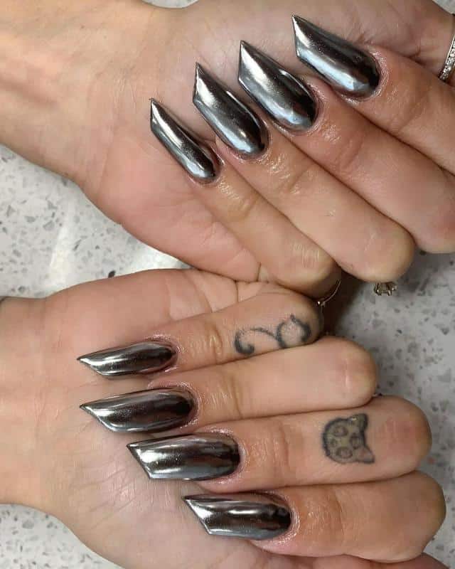19 Complete Nail Shape Chart 2022(Styles, Sizes and Variations) 13 Lipstick Nail Shape