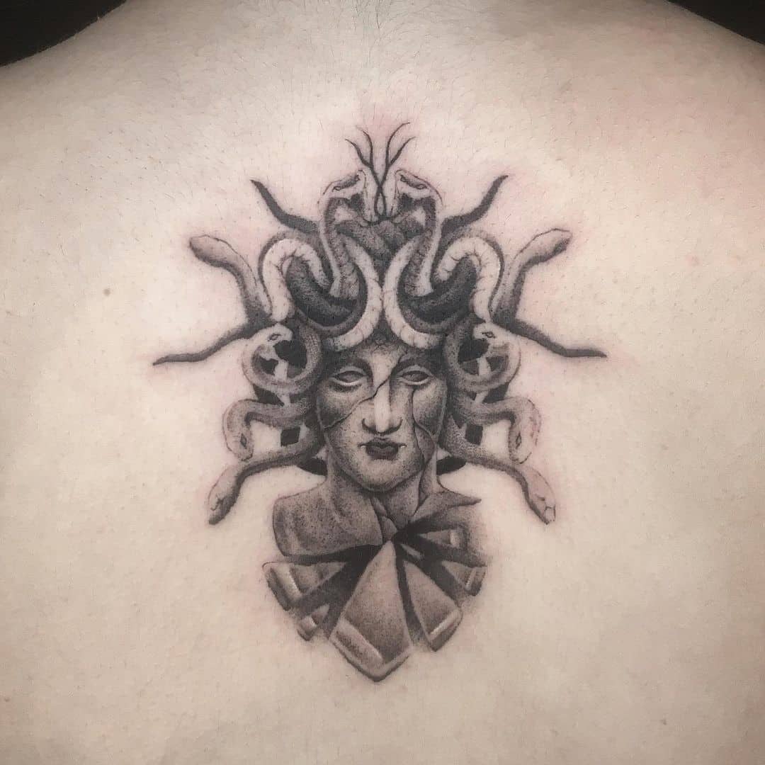 Mythological Medusa Tattoo 1