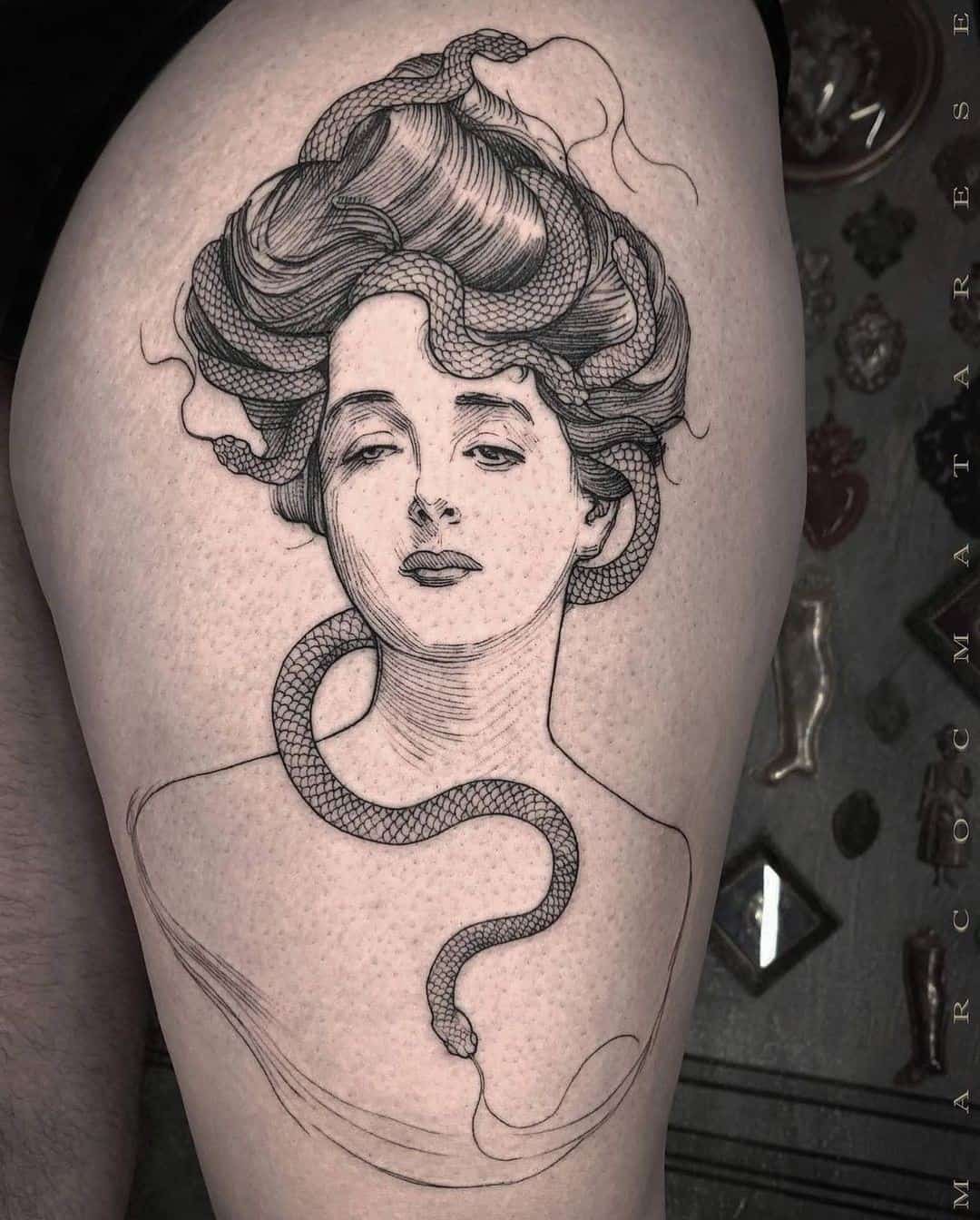 40+ Unique Medusa Tattoo Design Ideas 2022 (Meaning and Symbolism) 37 Other Medusa Tattoo Designs 3