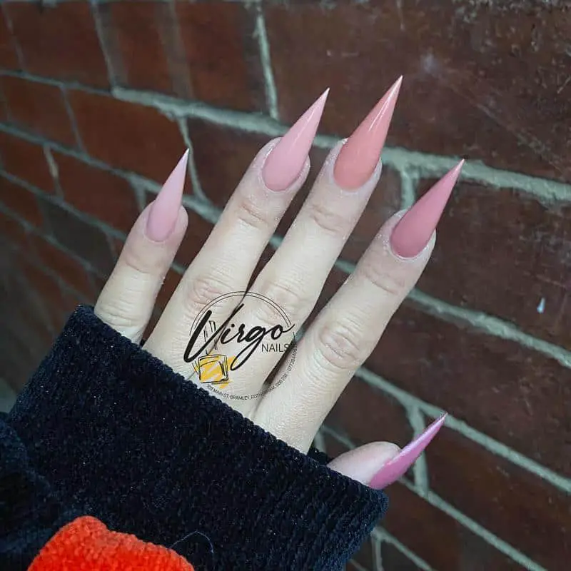 19 Complete Nail Shape Chart 2022(Styles, Sizes and Variations) 16 Pointed Nail Shape