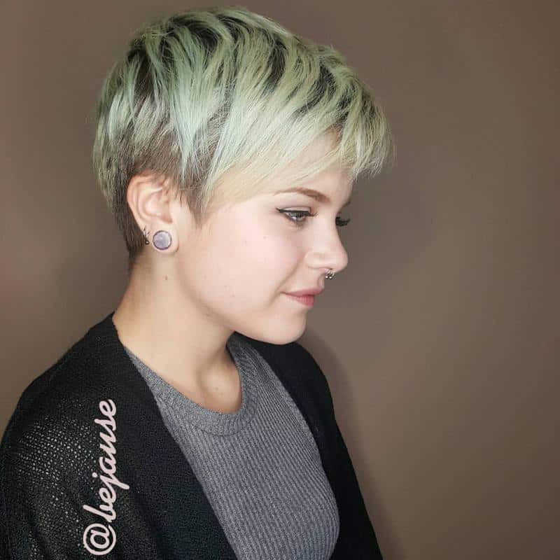 Punky Bleached Pixie Cut