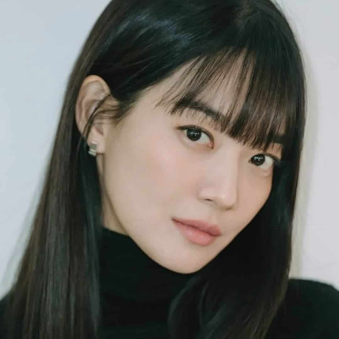 See Through Bangs Korean Style