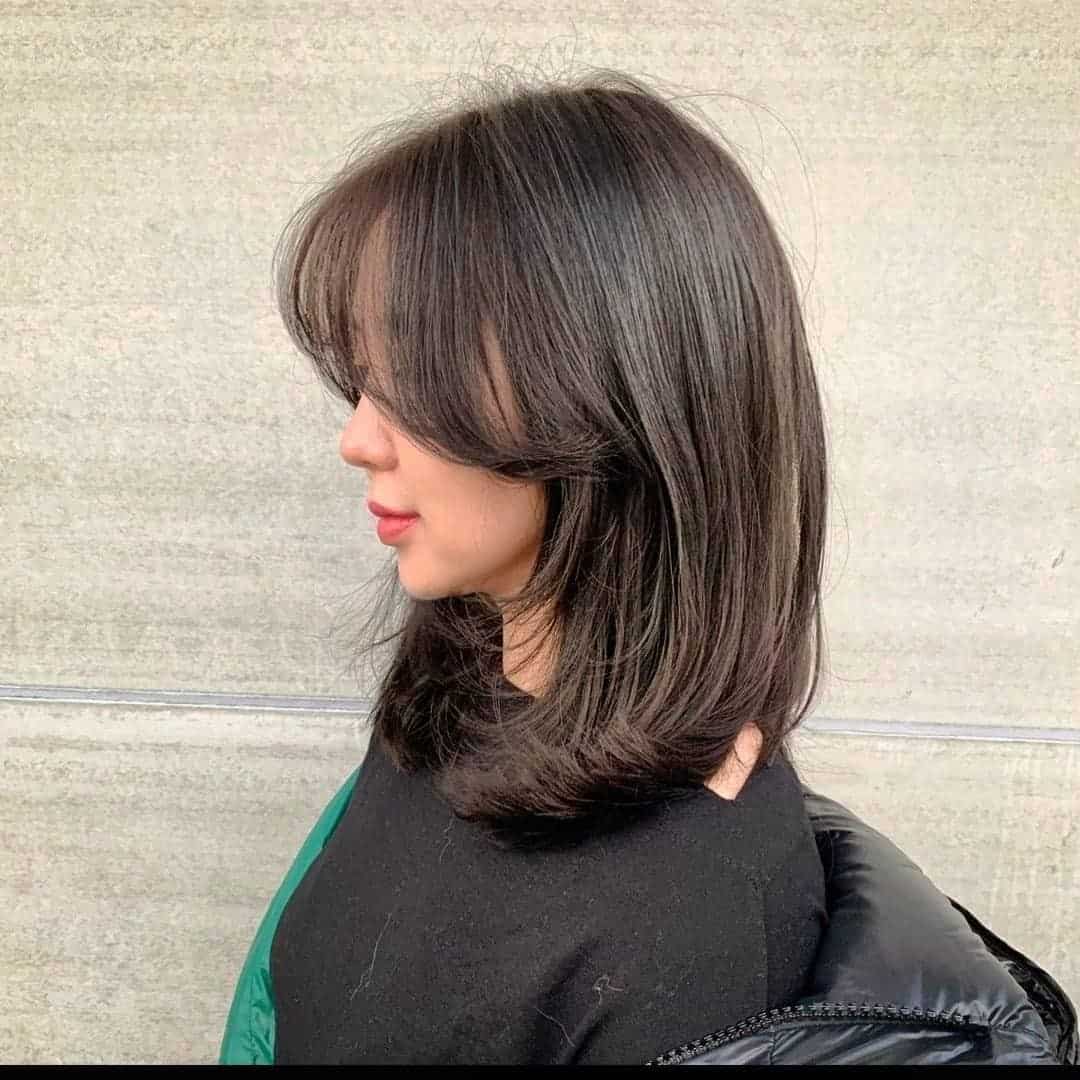 Short Brown Hair With Bangs