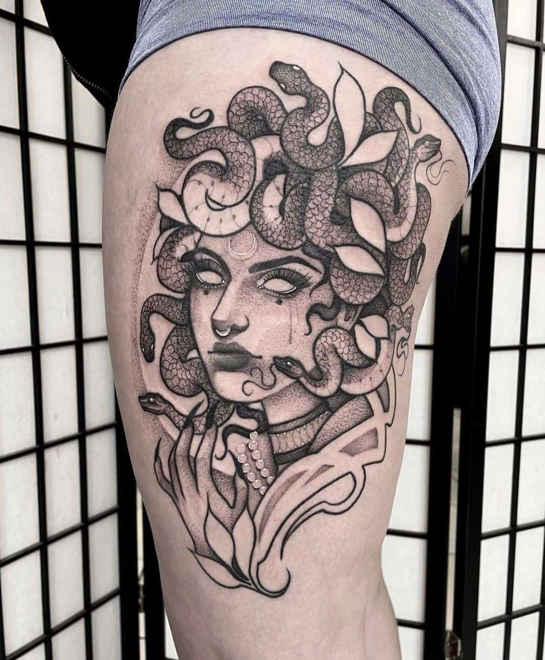 The Medusa Gaze Tattoo 2