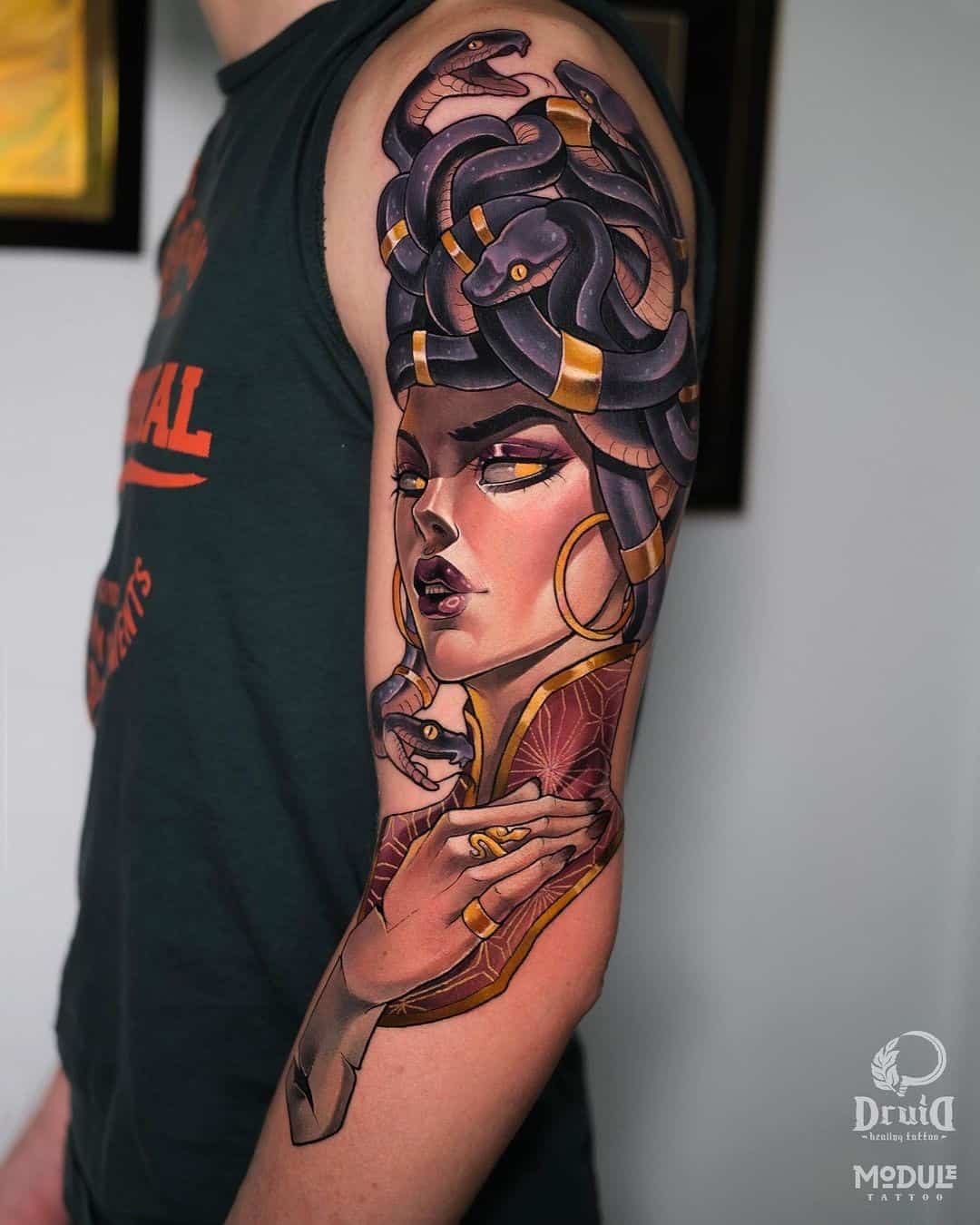 Details more than 74 medusa tattoo design super hot - in.cdgdbentre