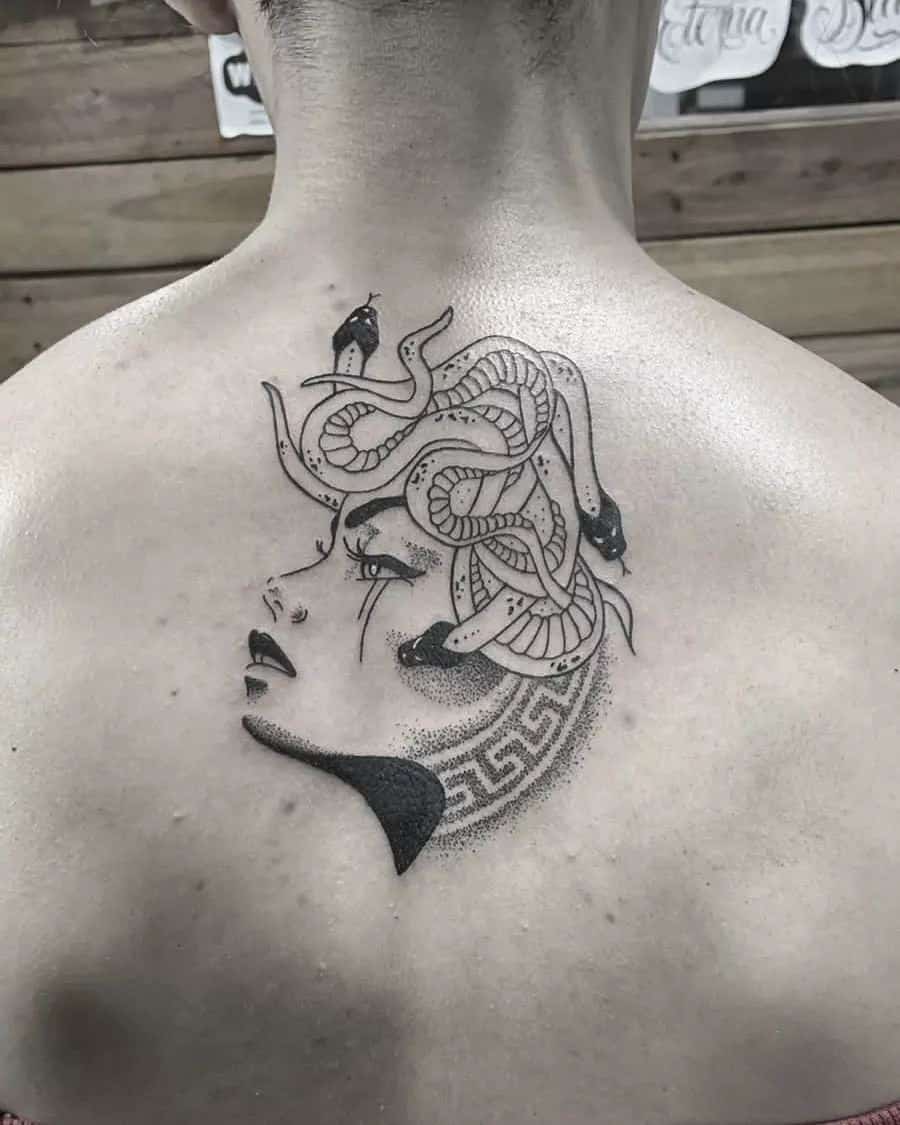 Versace Medusa Tattoo 1