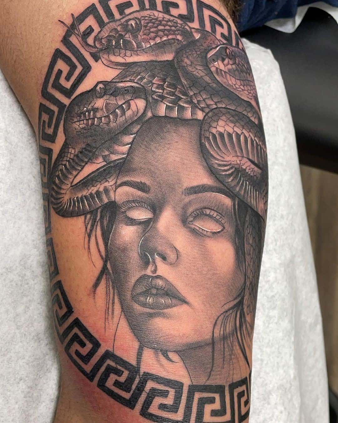 Versace Medusa Tattoo 2