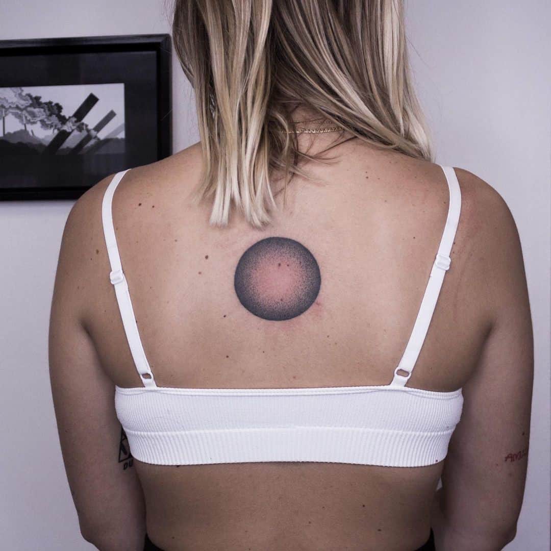 Top 37 Gorgeous Circle Tattoo Design Ideas 2022 (Small, Big, Black, Colorful) 21 Back Tattoo For Women