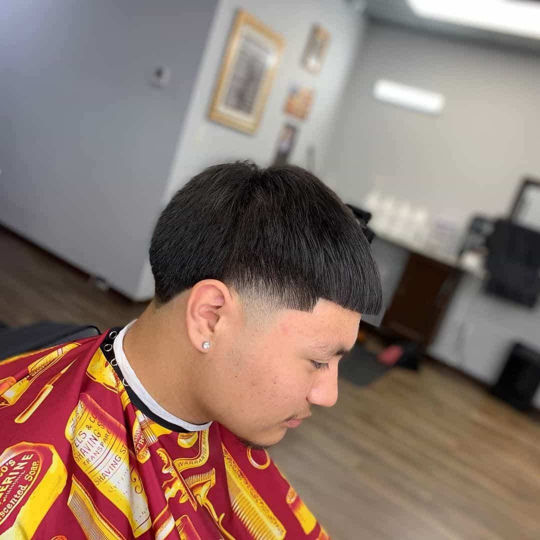 Top 30 Cool and Edgy Edgar Haircuts For Men 2022 4 Black Edgar Haircut