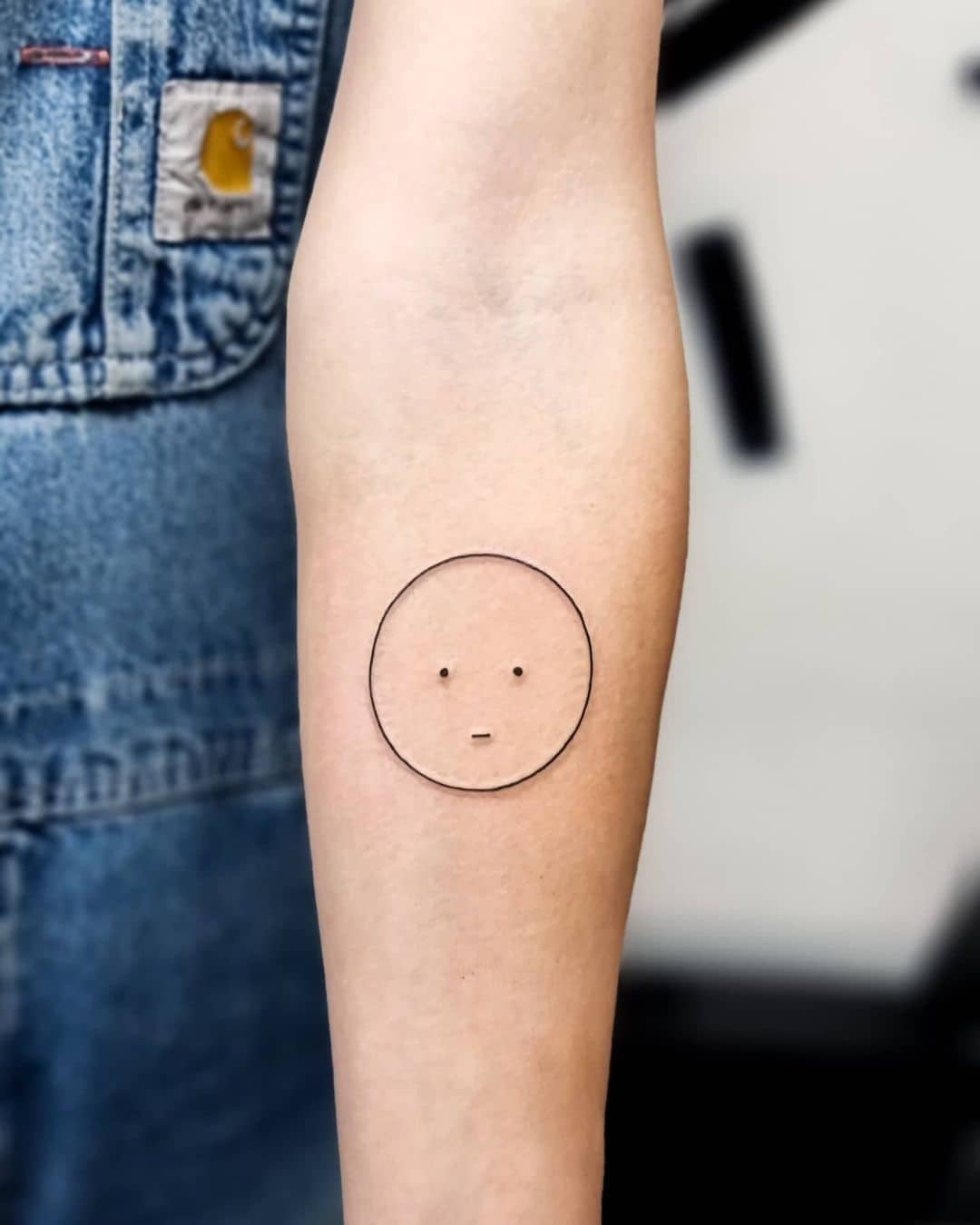 Circle Tattoo On Arm