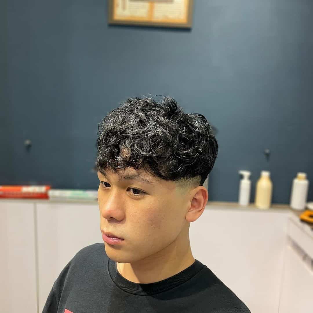 Curly Edgar Hairstyle