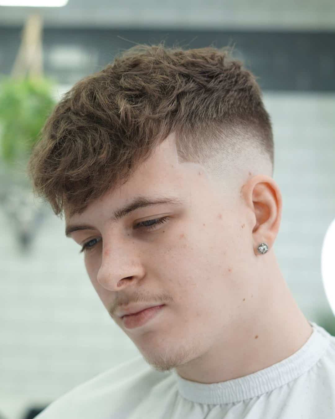 Defined Cut Edgar Hairstyle