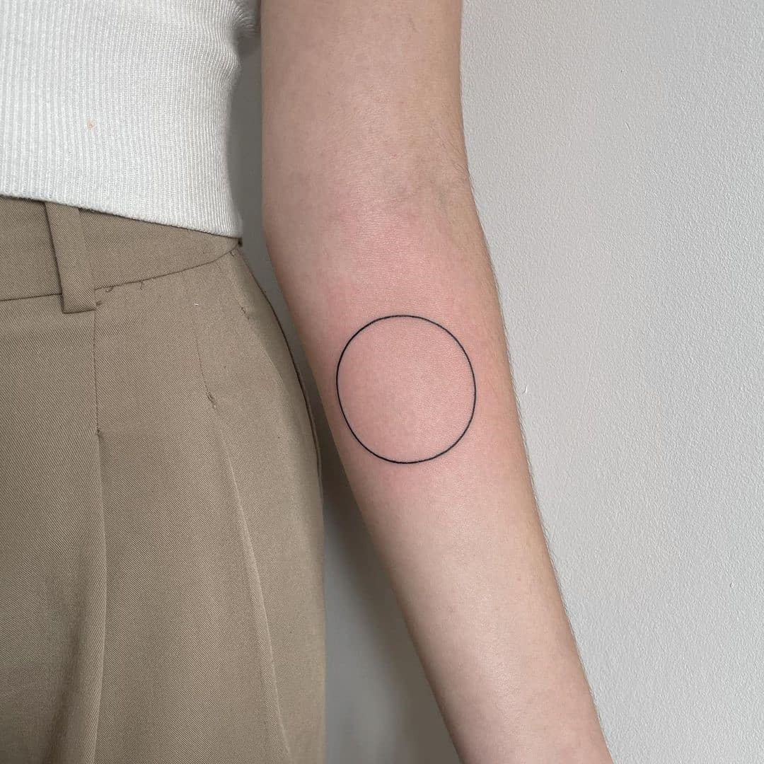 Top 37 Gorgeous Circle Tattoo Design Ideas 2022 (Small, Big, Black, Colorful) 7 Full Circle Tattoo