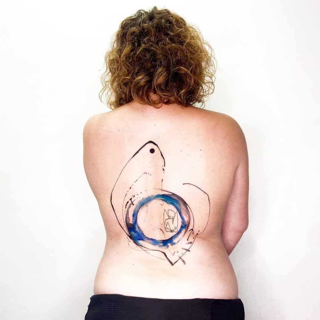 Top 37 Gorgeous Circle Tattoo Design Ideas 2022 (Small, Big, Black, Colorful) 35 Giant Circle Tattoo For Women