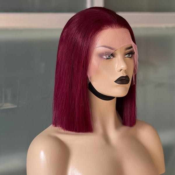 Maroon Red Wig