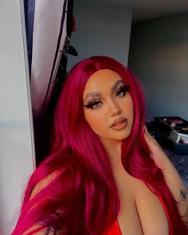 XXL Red Wig