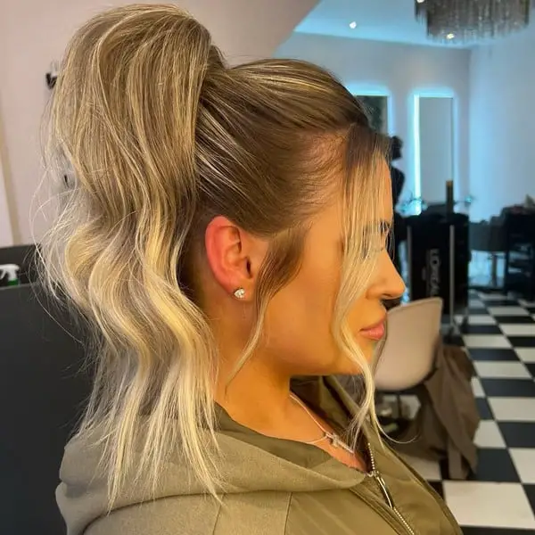 Blonde Ponytail Lace Wig