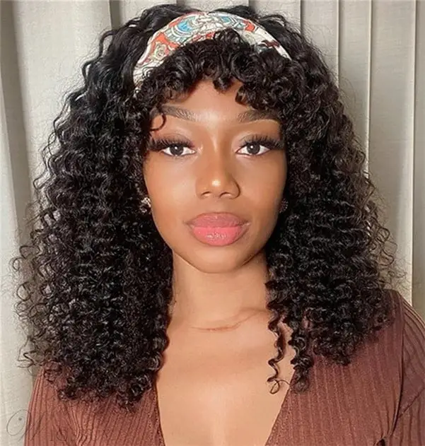 Kinky Curly Bob Wig