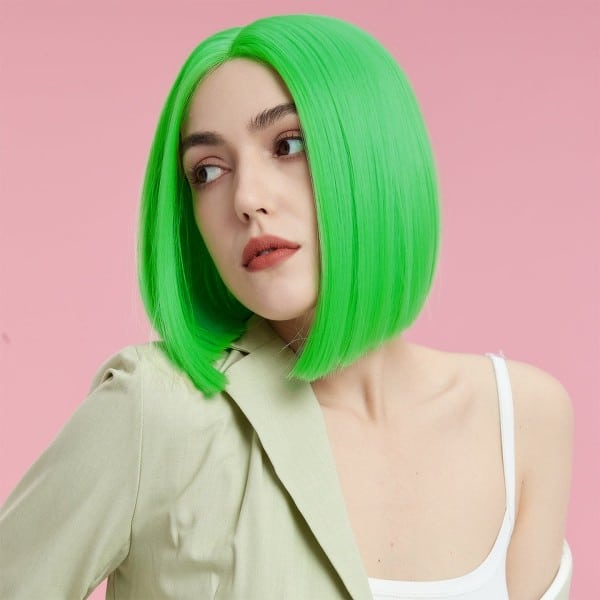 Lime Green Human Hair