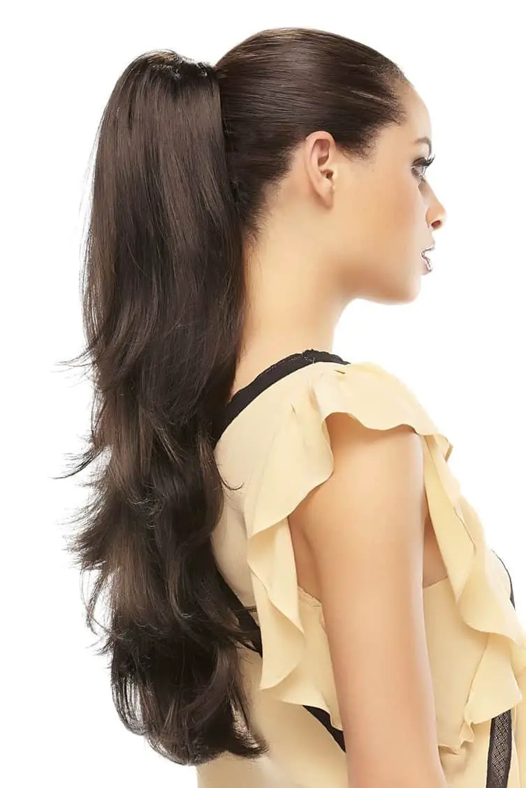 Ponytail Wig Styles Brown Look