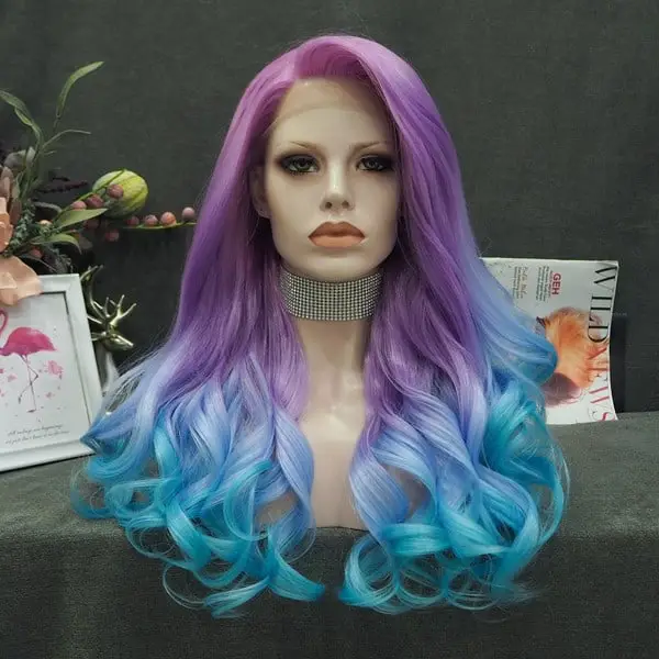 Purple Wig Costume Look
