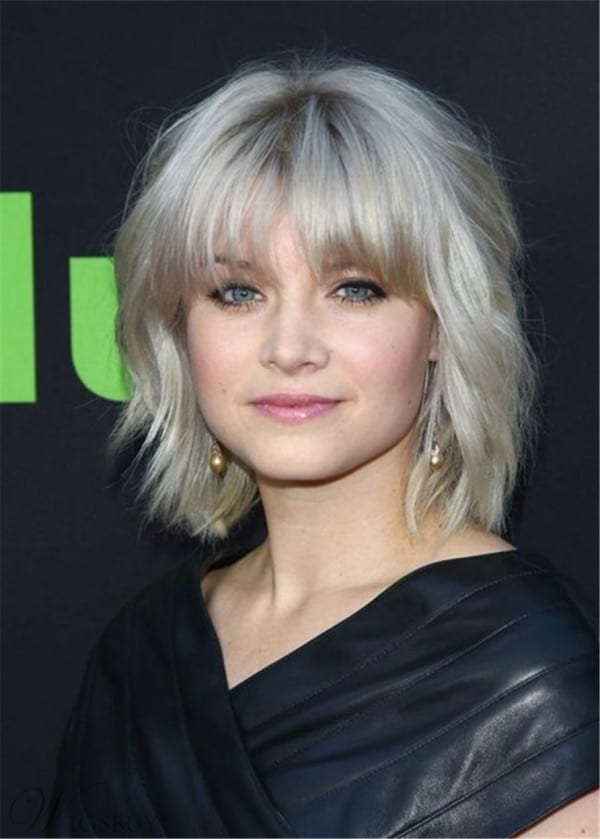 Short Blonde Human Hair Wigs