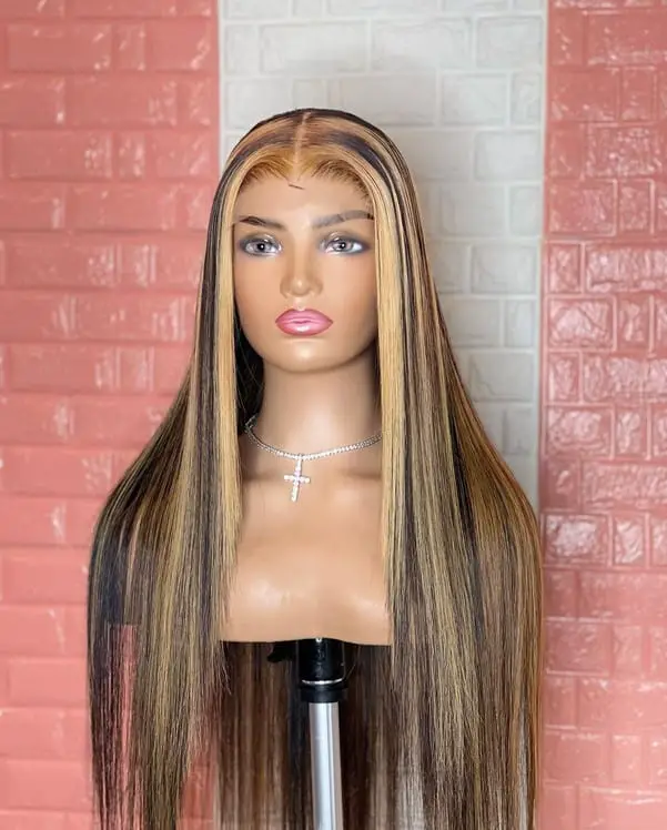 Blonde Glueless Lace Front Wig