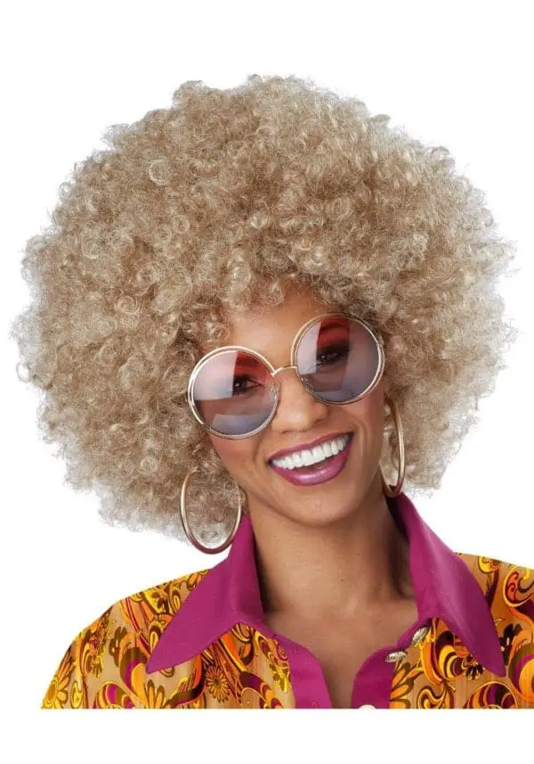 30+ Curly Wigs With Bangs You Can Shop Online (2023 Update) 8 Curly Blonde Wig With Bangs