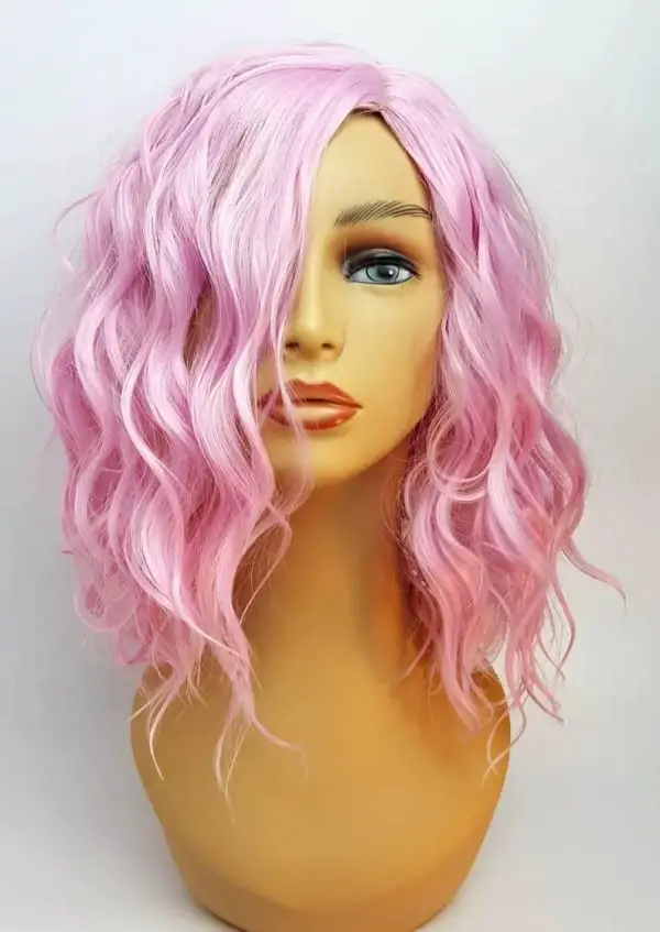 Wispy & Wavy Pink Lace Front Wig