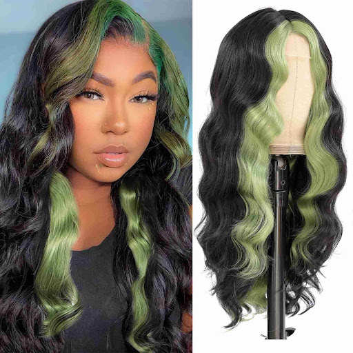 Green Skunk Stripe Wig For Sale (2023 Update)