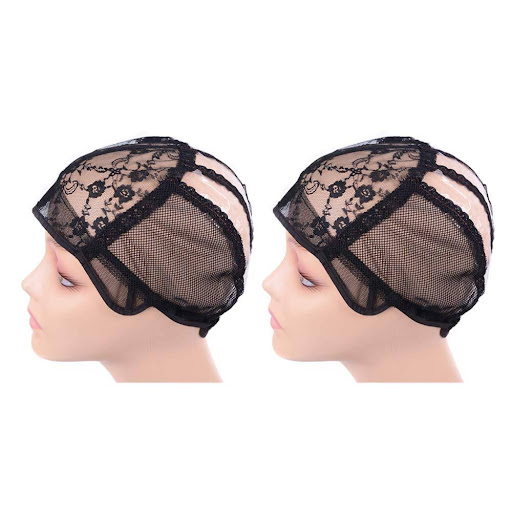 Freetress Premium Crochet Wig Cap with Combs (Black)