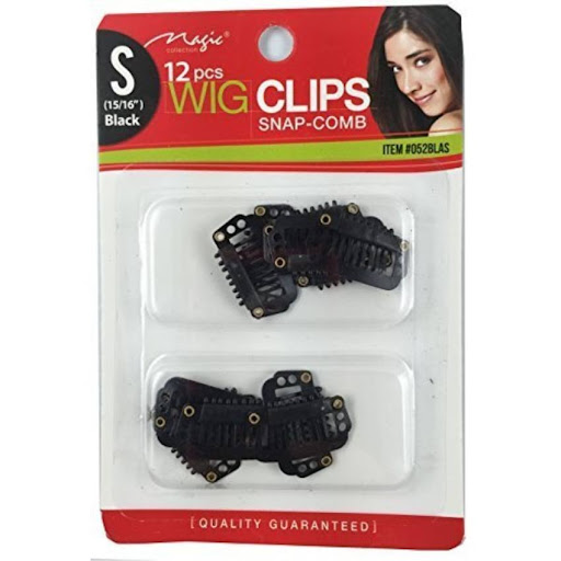 Donna 12 Piece Small Brown Wig Clips