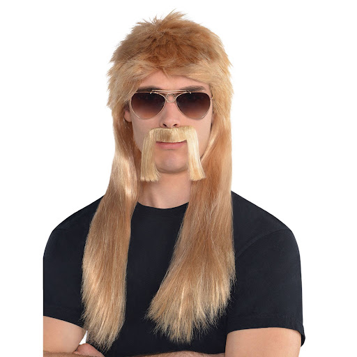 18 Wheeler Halloween Costume Wig Kit - Blonde